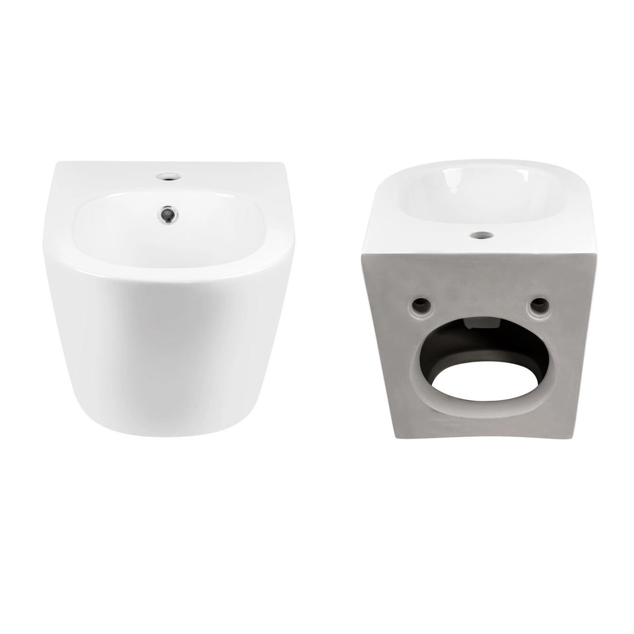 Комплект Qtap Jay 2в1 унітаз підвісний Rimless/біде підвісне (2608668284) - фото 6 Комплект Qtap Jay 2в1 унітаз підвісний Rimless/біде підвісне (2608668284) - фото 6