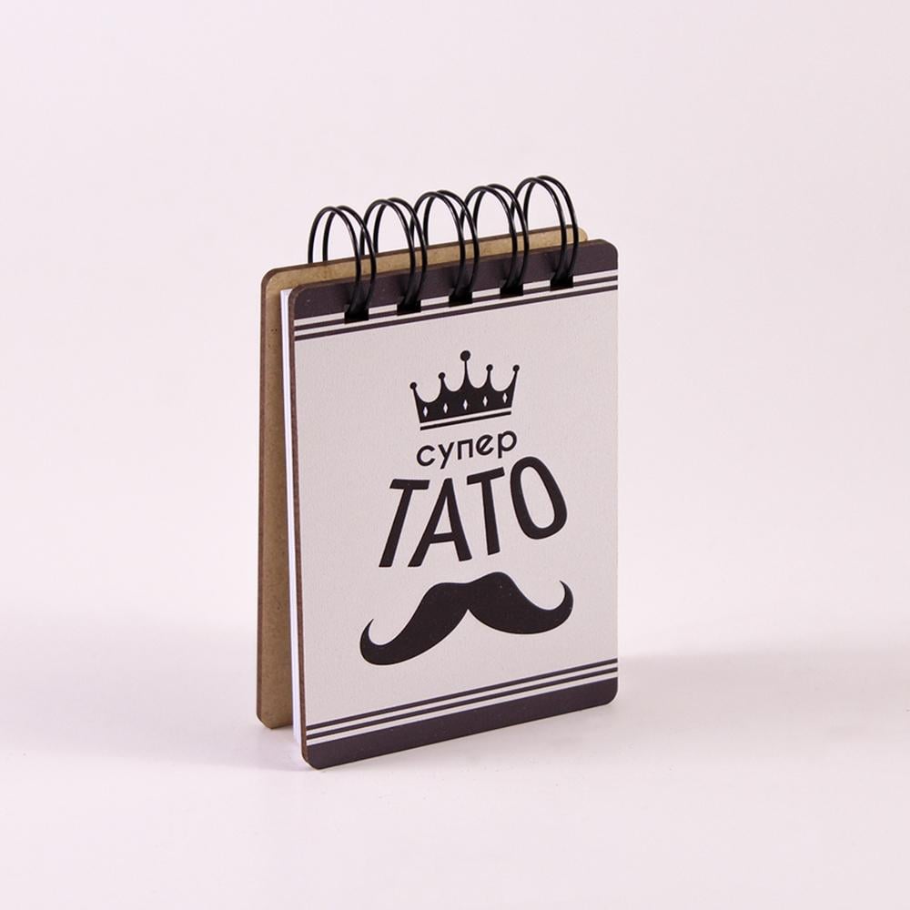 Блокнот "Супер тато" А7 (3700)