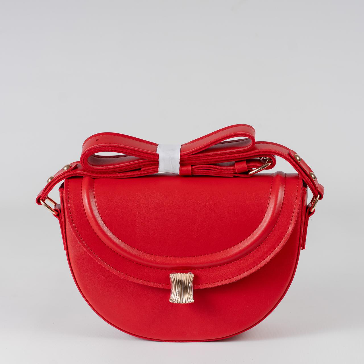 Сумка женская седло XENIA № 22-24 Красный - фото 1