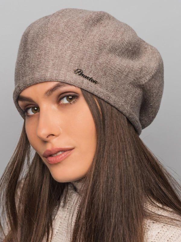 Берет Беата Темный кофе (2270-01)