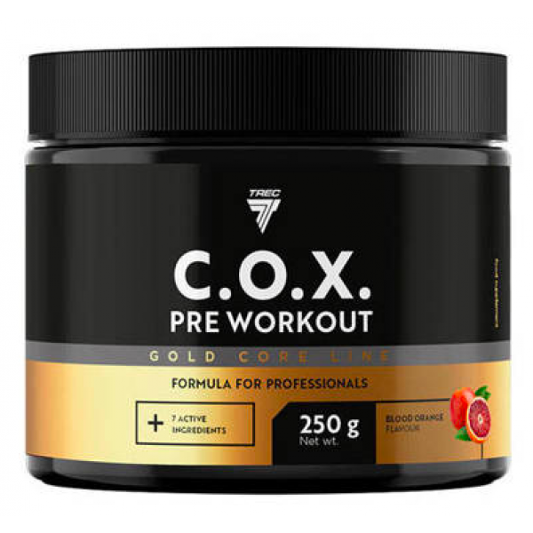 Передтренувальний комплекс Trec Nutrition Gold Core Line COX 250 г Апельсин