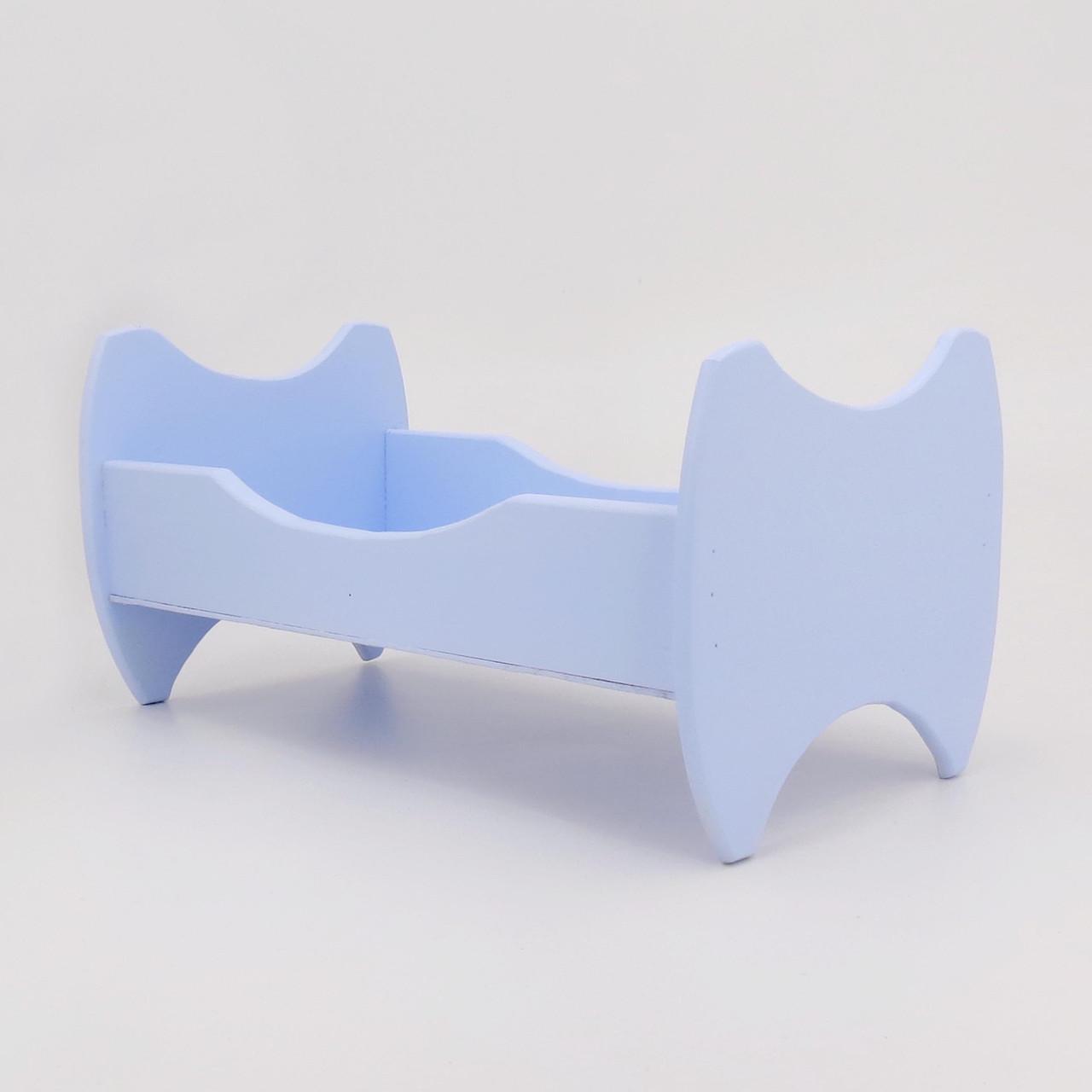 Кровать для кукол из дерева Жасмин Ирис (КРТ-000752) - фото 5