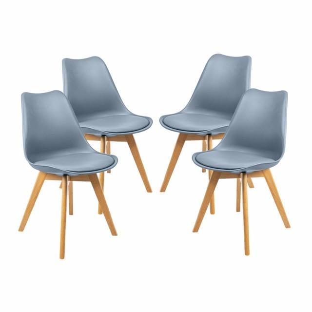 Кресло Bonro B-487 4U 4 шт. Серый (2493276368)