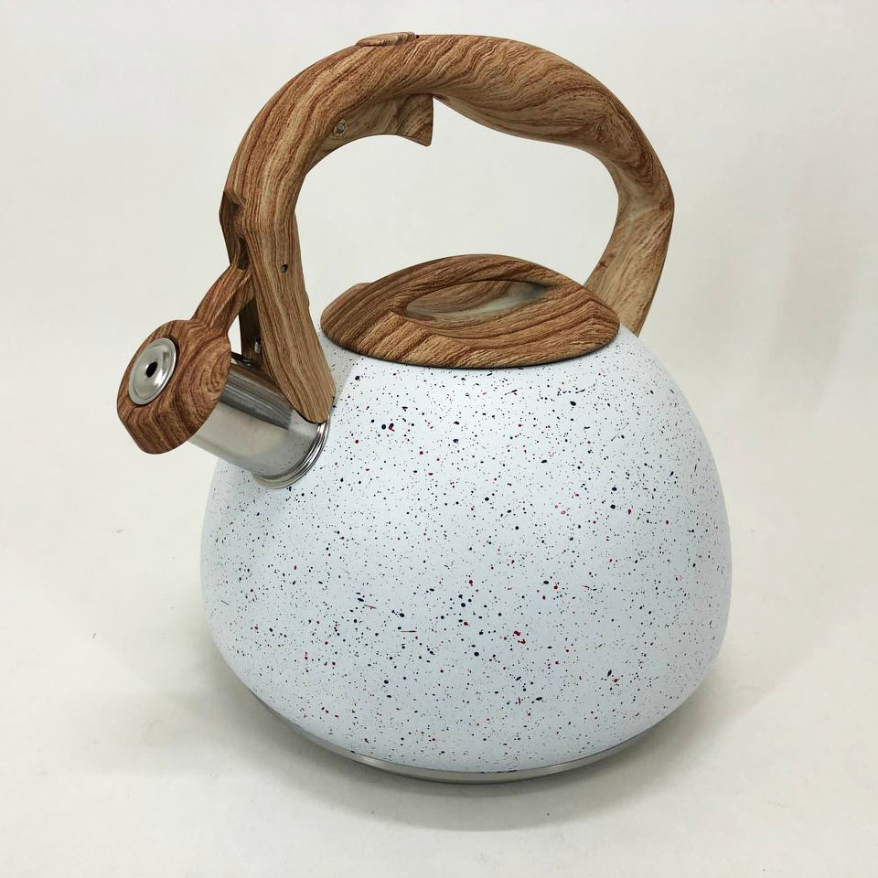 Чайник Unique со свистком UN-5306 2,7л Белый