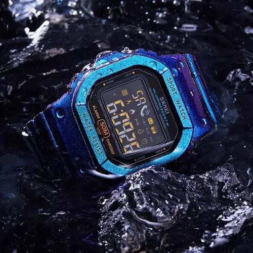 Смарт-годинник наручний чоловічий Skmei (1629GTPL) - фото 3 Смарт-годинник наручний чоловічий Skmei (1629GTPL) - фото 3