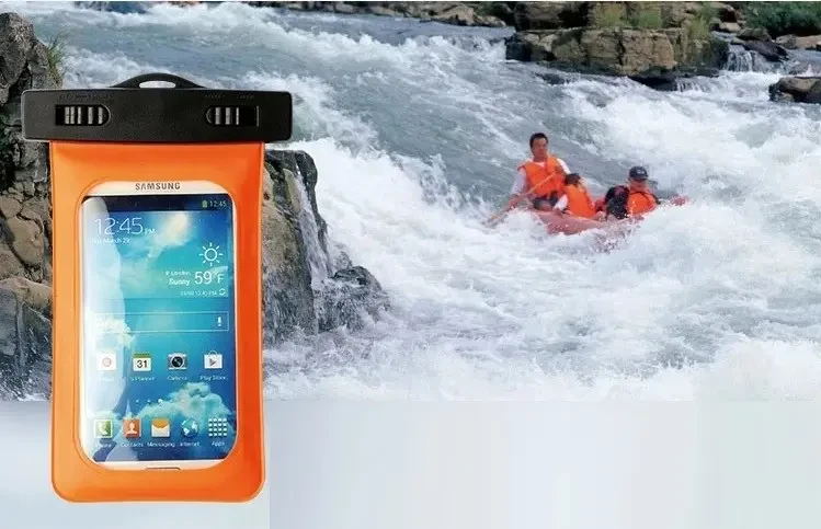 Водонепроницаемый чехол для телефона и документов для походов путешествий пикников и пляжного отдыха (CEH65) - фото 5