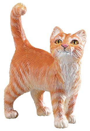 Фигурка игровая Safari Ltd Полосатый кот (235529)