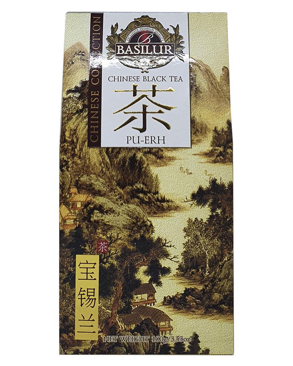 Чай чорний Basilur Китайська колекція Пу-Ер 100 г (55123) - фото 2 Чай чорний Basilur Китайська колекція Пу-Ер 100 г (55123) - фото 2