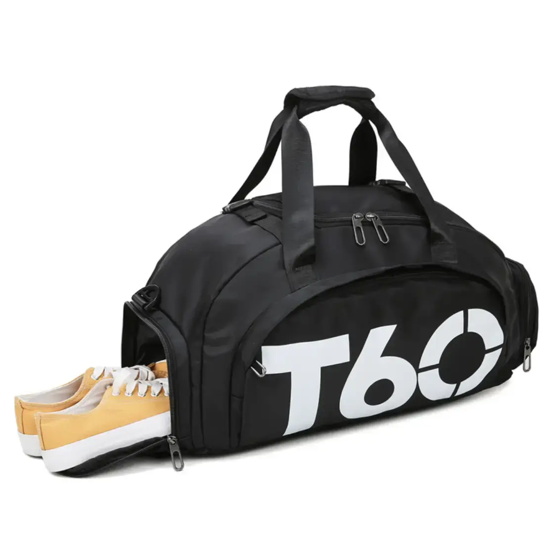 Мужская сумка спортивная T60 35 л Черный (31635469)