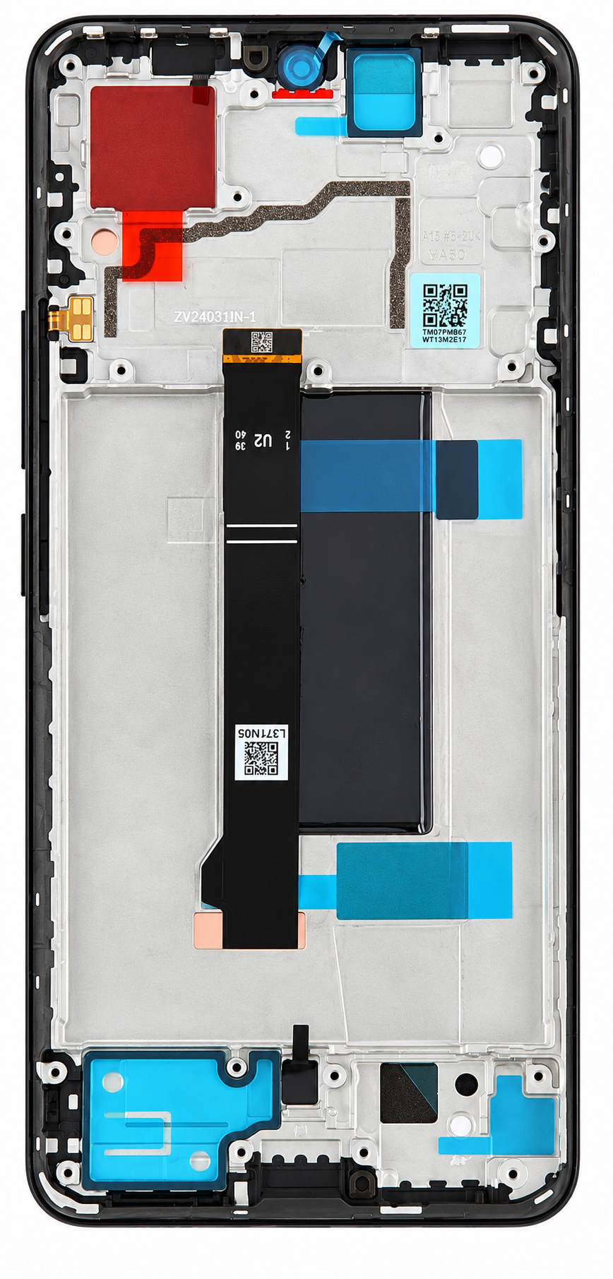 Дисплейный модуль с сенсорным экраном для Xiaomi Redmi Note 13 Pro 5G/Poco X6 Black (29768524)