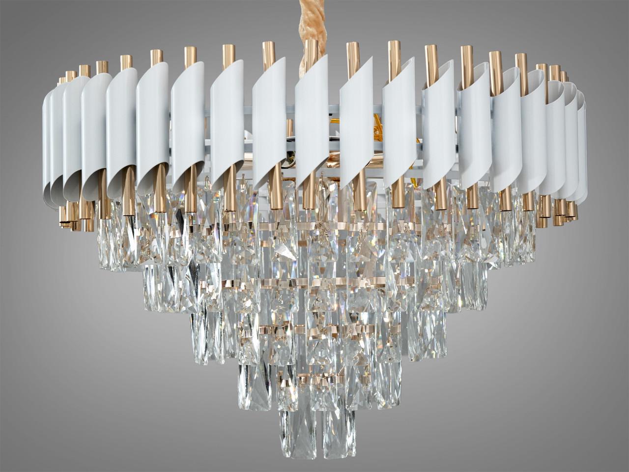 Люстра хрустальная 9001-600WH+SGD (2437596078)