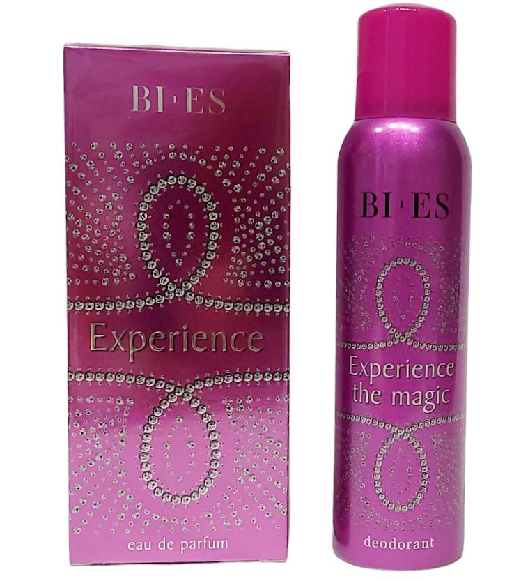 Набор для женщин Bi-Es Experience The Magic Парфюмированная вода 100 мл/Дезодарант 150 мл