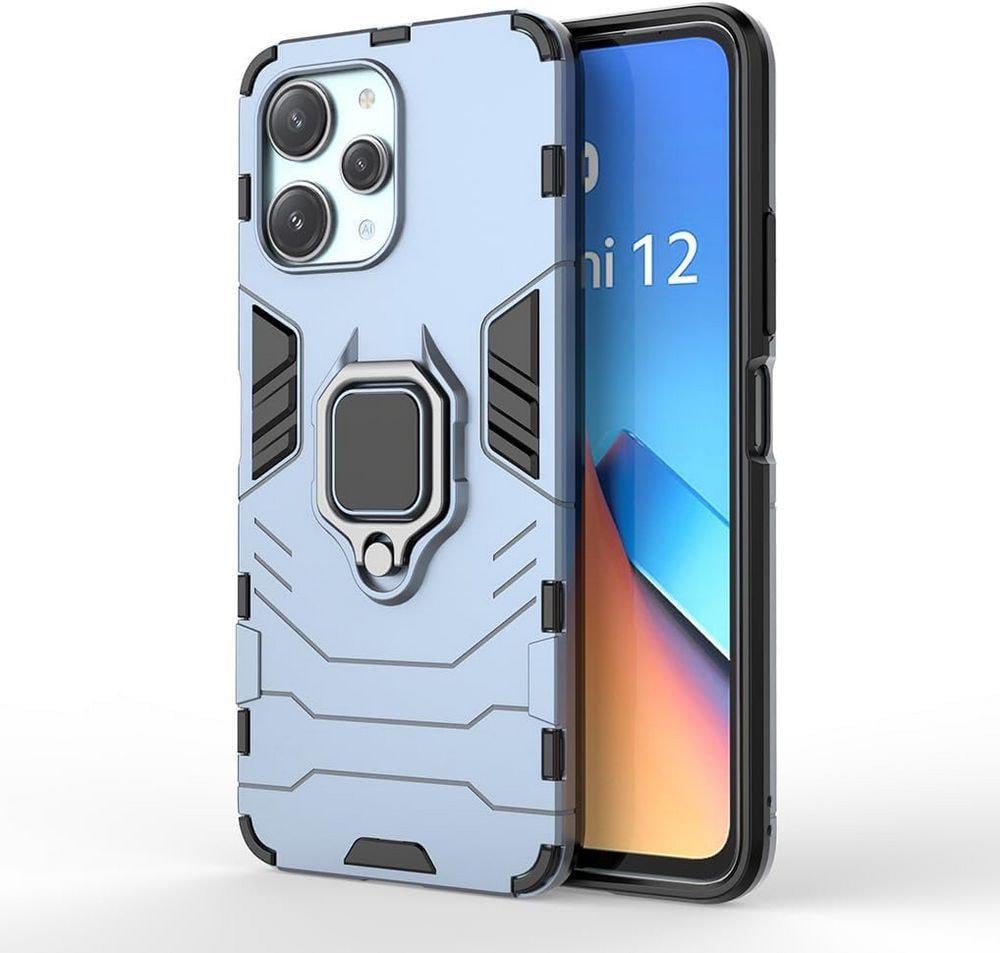 Противоударный чехол Xiaomi Redmi 12 (подставка кольцо) Graphite (34236-40)