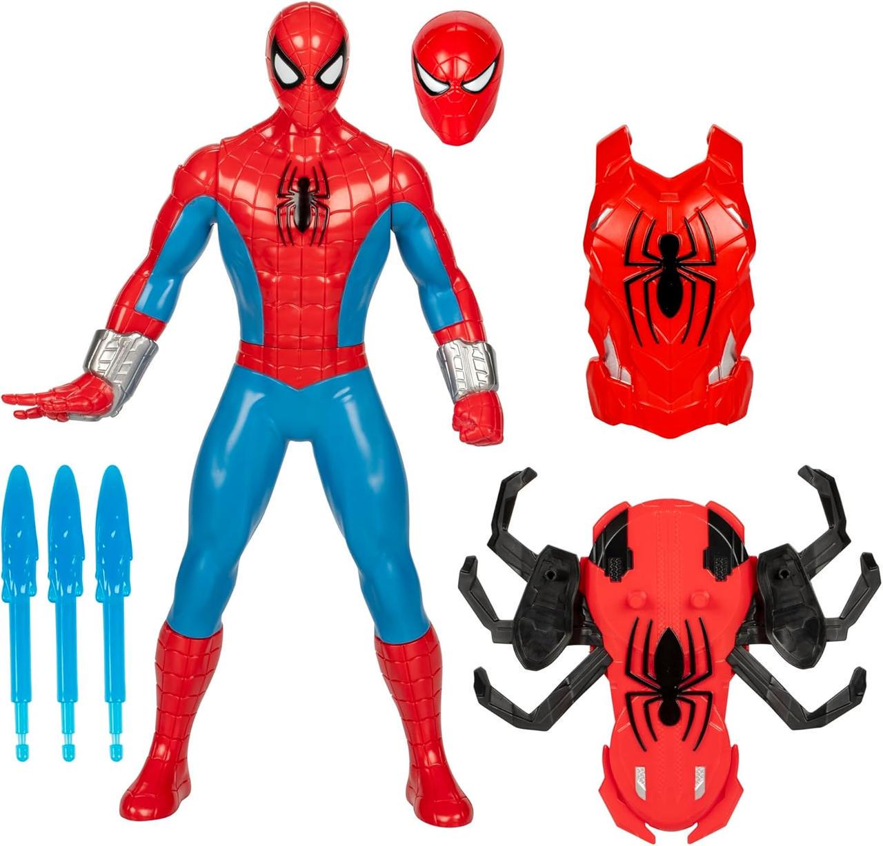 Игровая фигурка Hasbro Marvel Человек Паук Взрывной Удар с аксессуарами (F8841)