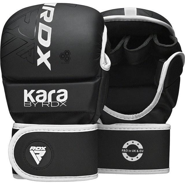 Рукавиці греплінгові для ММА RDX F6 KARA L/XL Matte White Plus (3019802821)