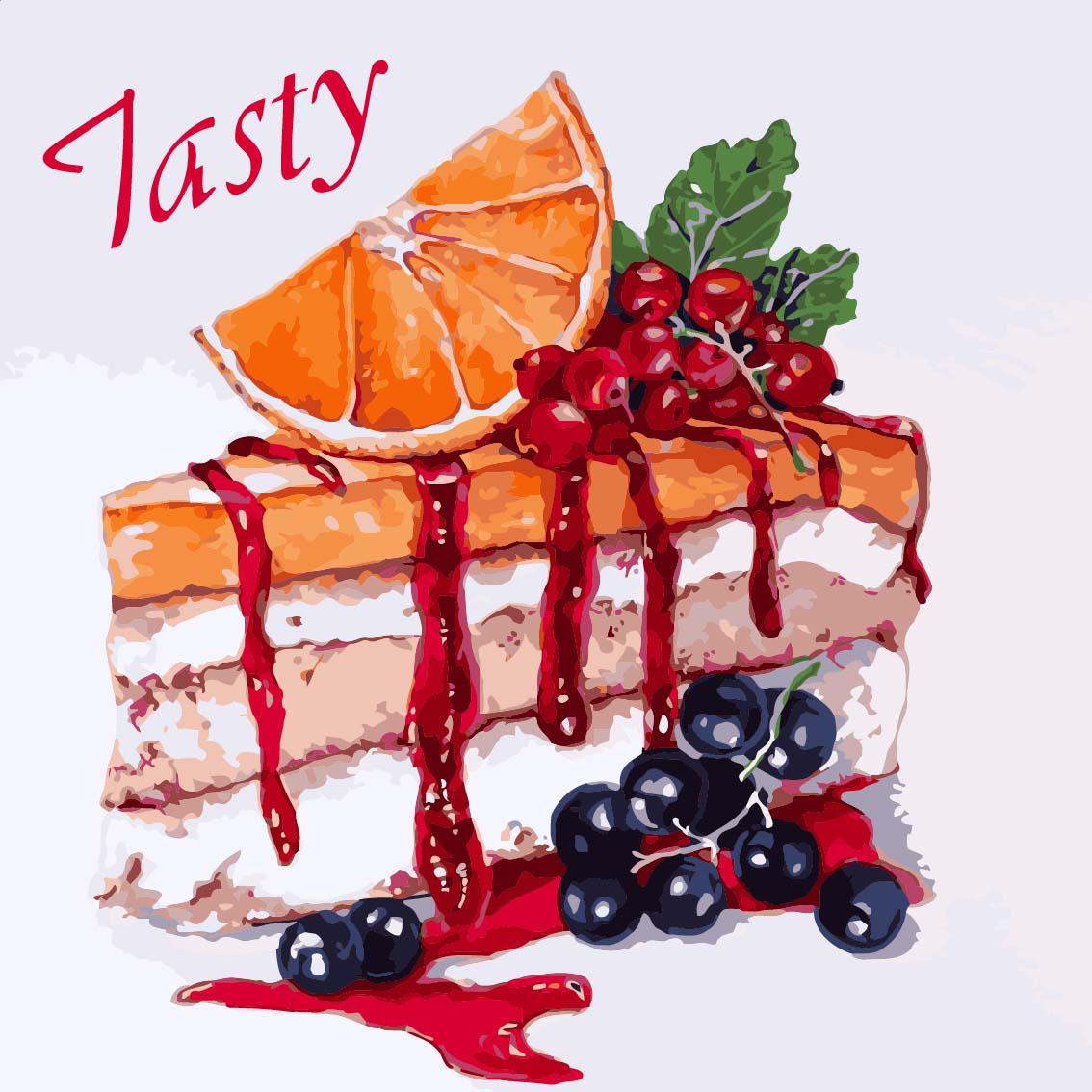 Картина по номерам Идейка "Цитрусовое счастье" 40х40 см (KH5515)