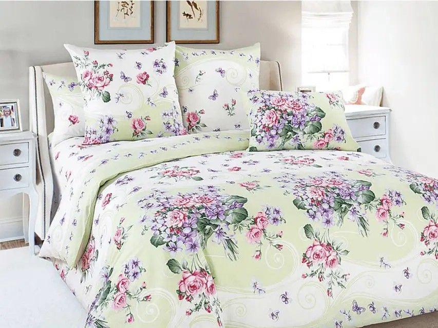 Комплект постельного белья Vital Textile Голд Люкс бязь полуторный 150х220 см (BL1.5-629)