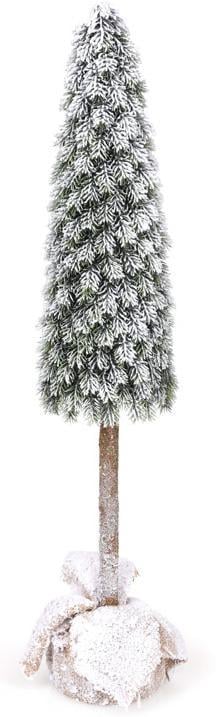 Ялинка декоративна Снігова на стволі 18х18х78 см у мішечку Ялинка декоративна Снігова на стволі 18х18х78 см у мішечку