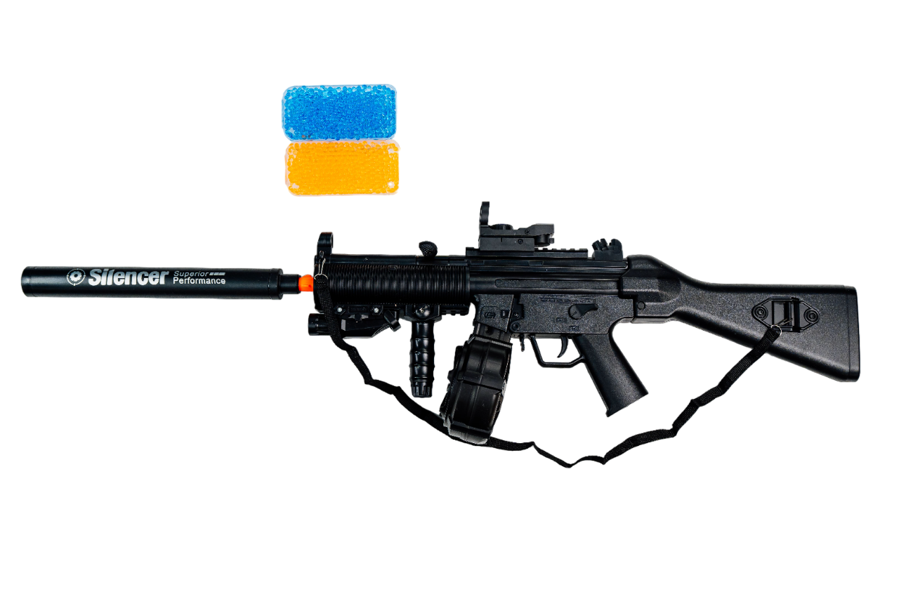 Игрушечный автомат-бластер MP5K на орбизах (X501D) Игрушечный автомат-бластер MP5K на орбизах (X501D)