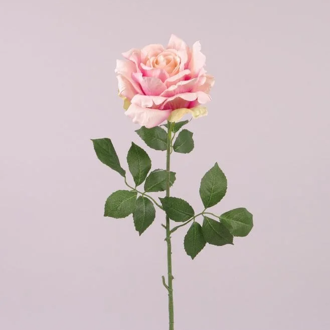 Цветок Роза Flora Розовый (72818)