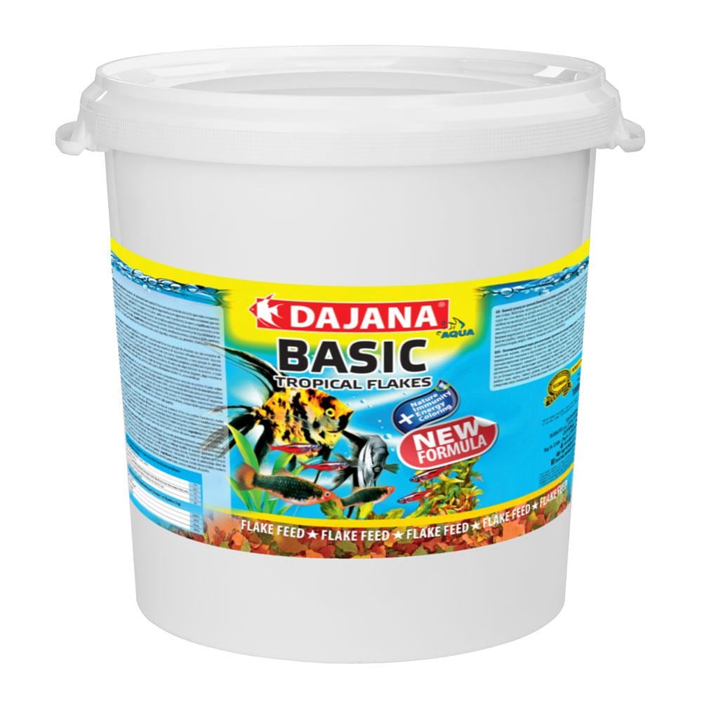 Корм для аквариумных рыб Dajana TROPICA BASIC 18 л/4 кг