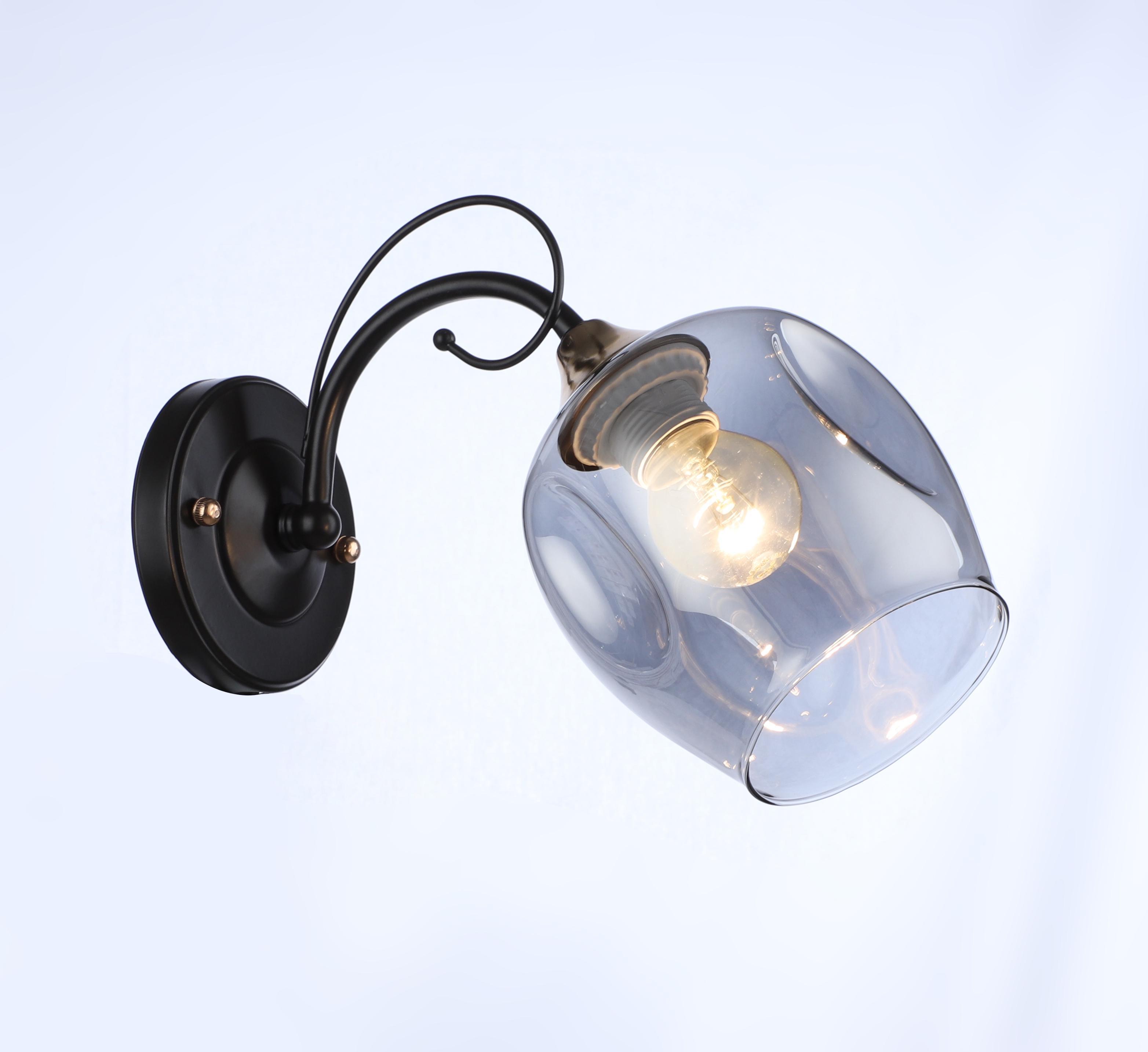 Бра настенная Sirius B N4476/1W COFFEE+FGD (000040569)