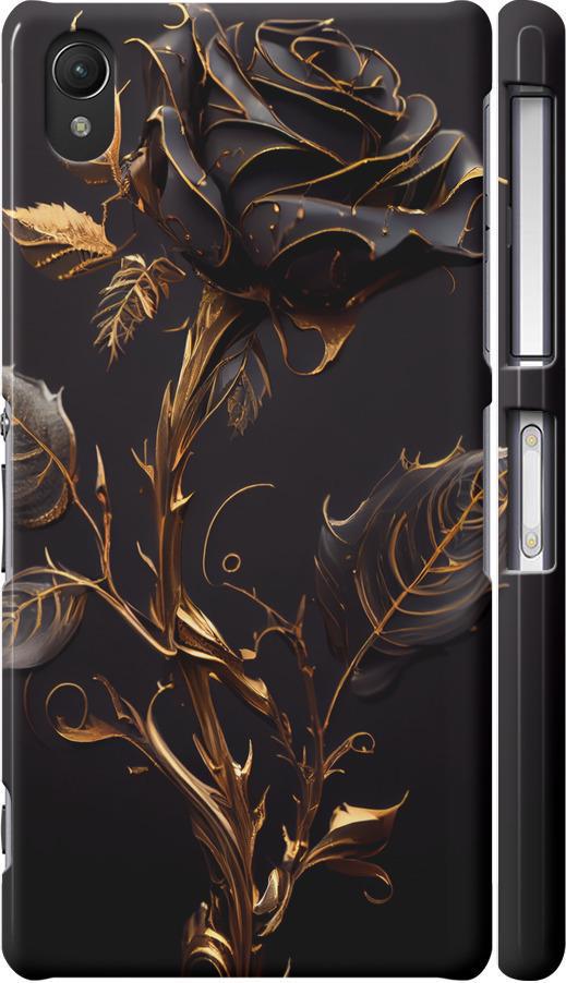 Чехол на Sony Xperia Z2 D6502/D6503 Роза 3 (5552m-43-42517)