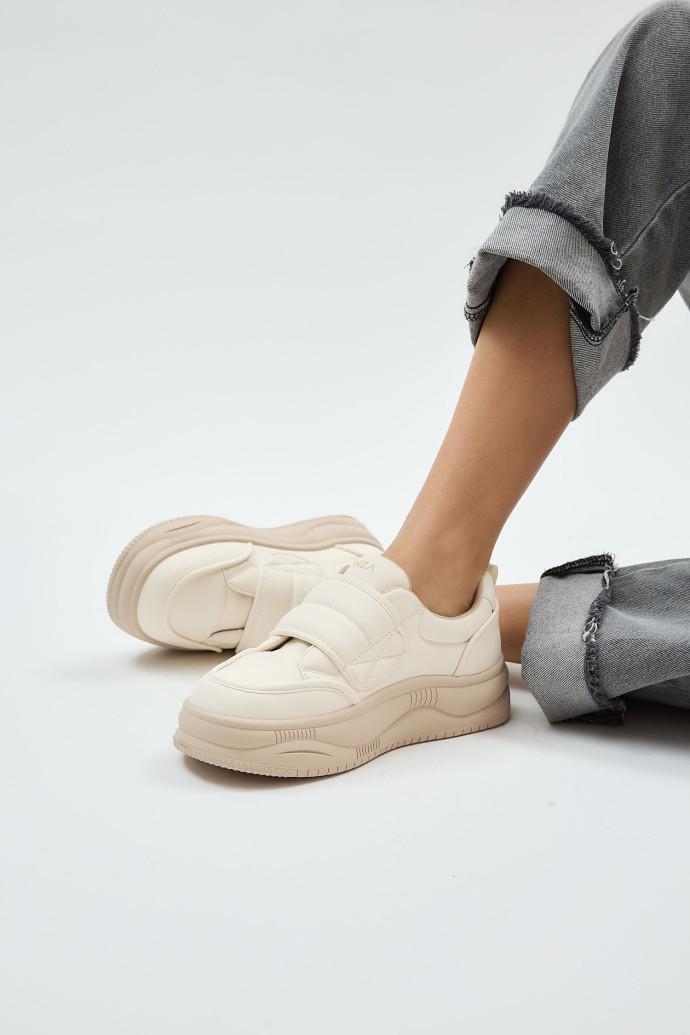 Слипоны женские LONZA р. 39 Бежевый (198889) - фото 2 Слипоны женские LONZA р. 39 Бежевый (198889) - фото 2