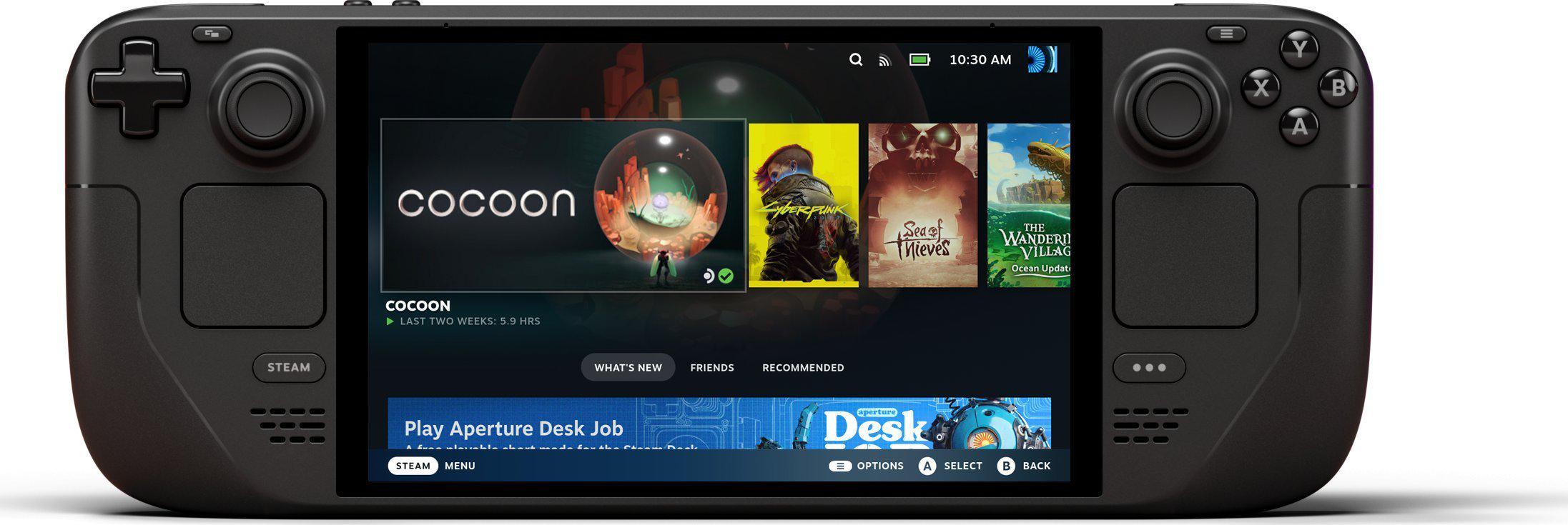 Ігрова приставка портативна Valve Steam Deck OLED 512 GB (614309)