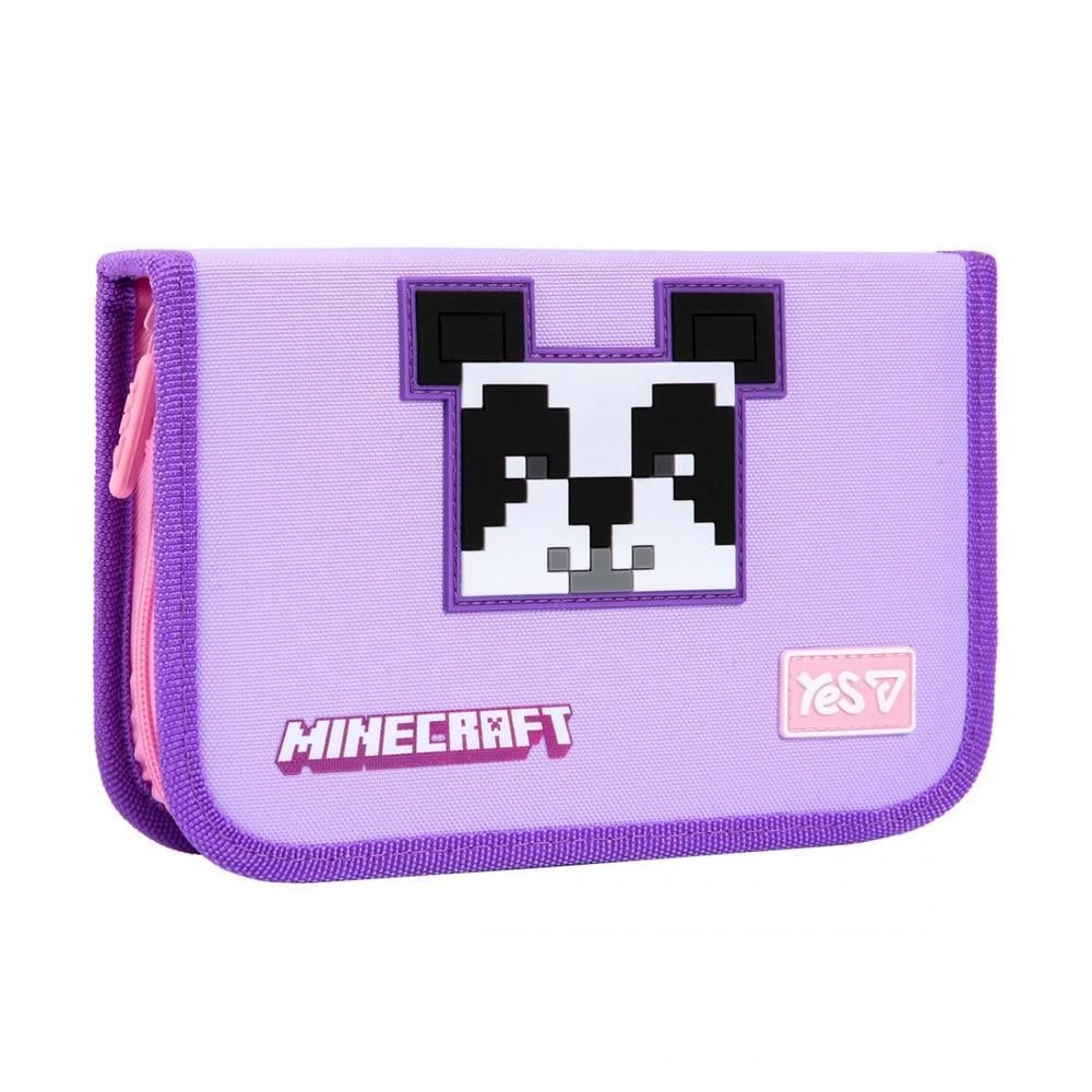Пенал твердый YES HP-03 Minecraft Summer одинарный с клапаном (533732)