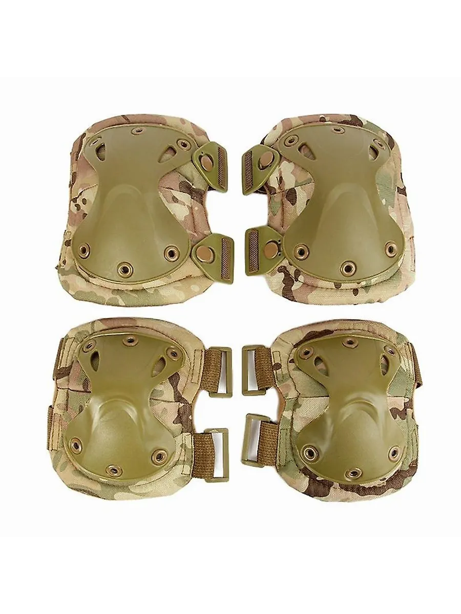 Комплект захисту наколінники та налокітники військові Камуфляж (id_3880) Комплект захисту наколінники та налокітники військові Камуфляж (id_3880)