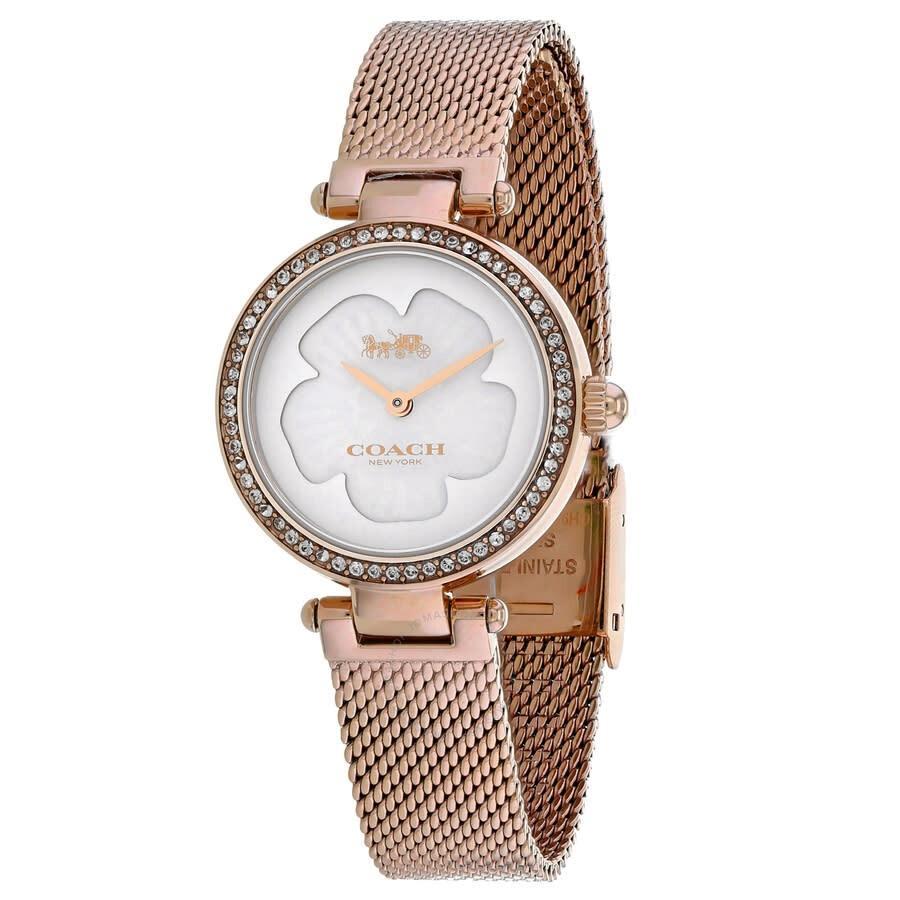 Часы женские Coach Park Quartz Crystal Mother of Pearl Dial Ladies Watch 14503511 (2881900352)