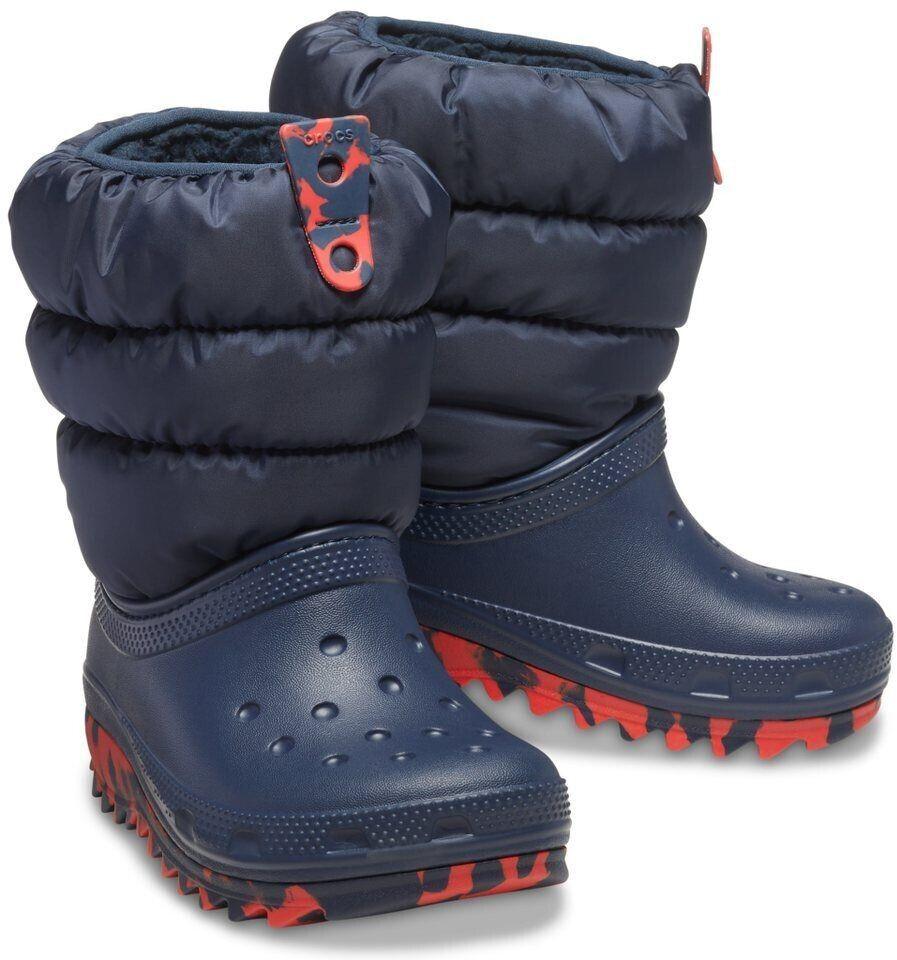 Сапоги детские зимние Crocs Kids Classic Neo Puff Boot р. 3/34,5/22 см Dark Blue (207684)