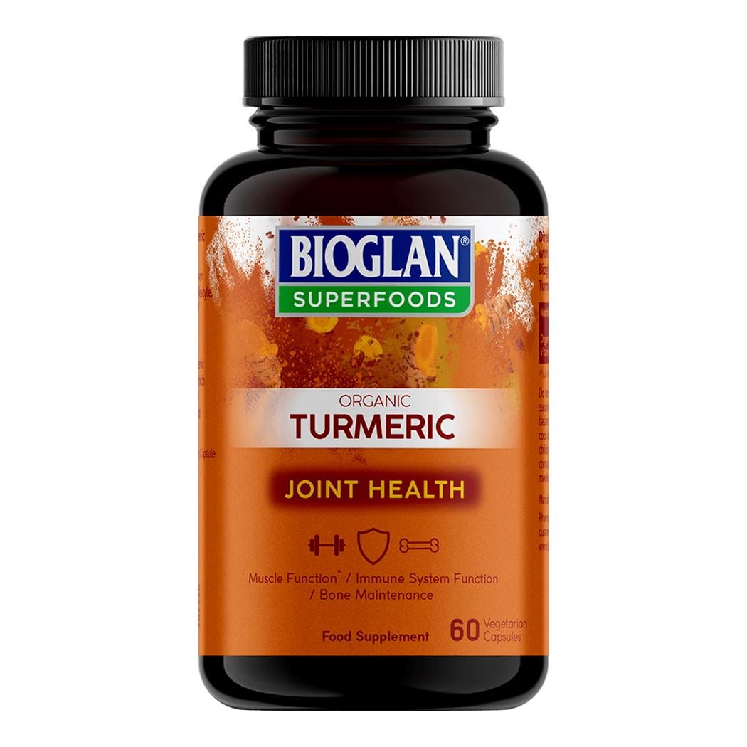 Добавка Bioglan Superfoods Organic Turmeric 60 вега капс. (23373-01)
