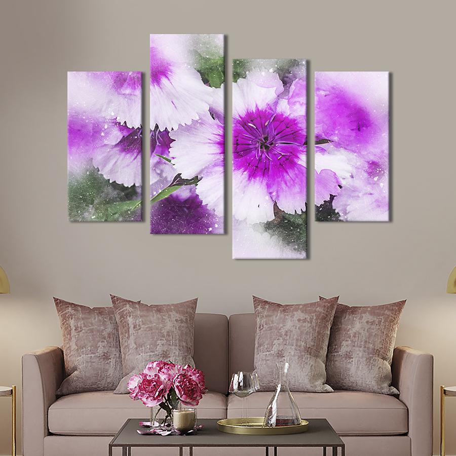 Картина на холсте Гвоздика необычной красоты 149x106 см (858-42) Картина на холсте Гвоздика необычной красоты 149x106 см (858-42)