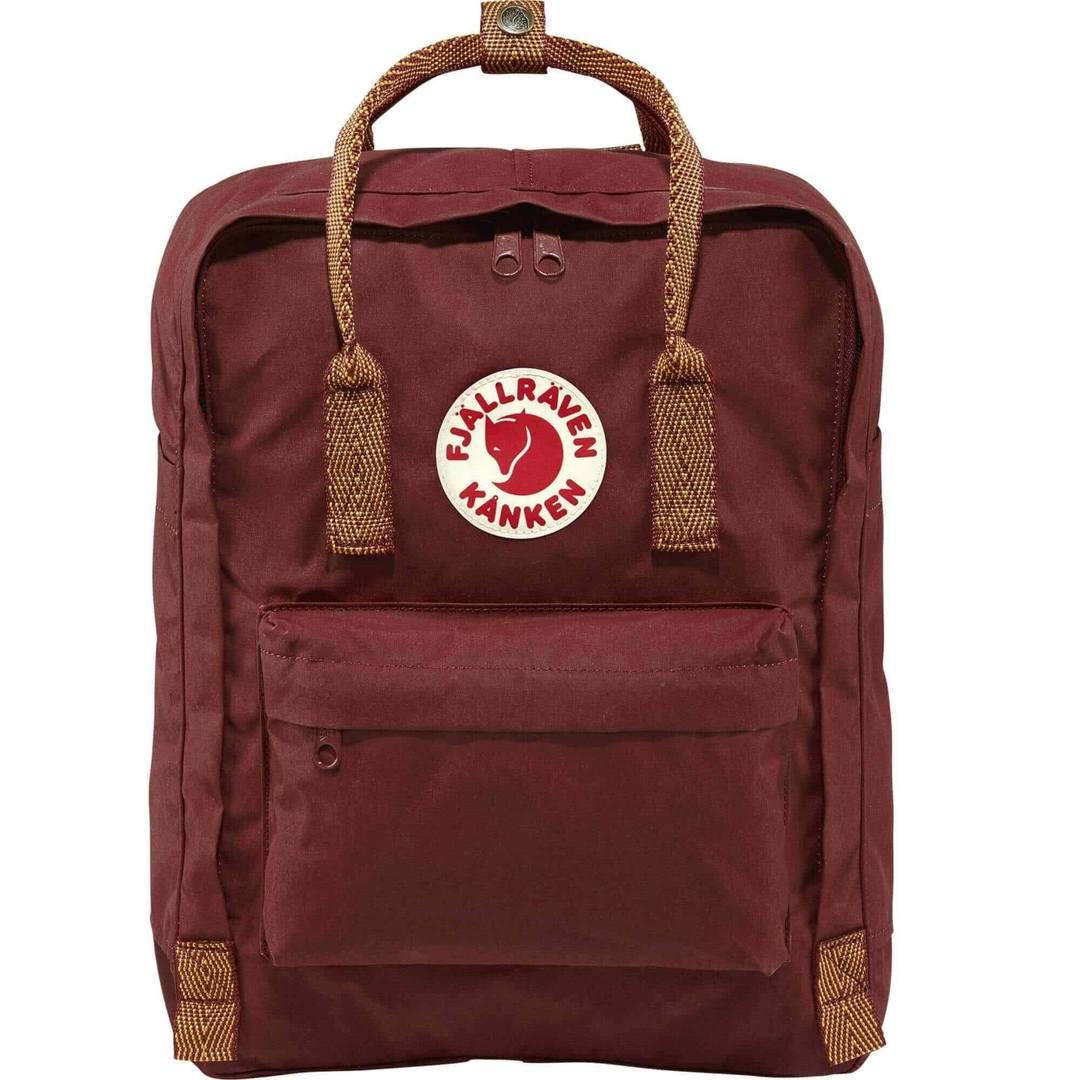 Городской рюкзак Fjallraven Kanken 16 л Ox Red/Goose Eye (23510.326-908) Городской рюкзак Fjallraven Kanken 16 л Ox Red/Goose Eye (23510.326-908)