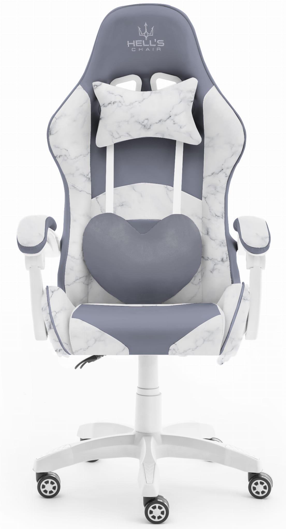 Кресло геймерское Hell's Chair Rainbow Plus Gray marble