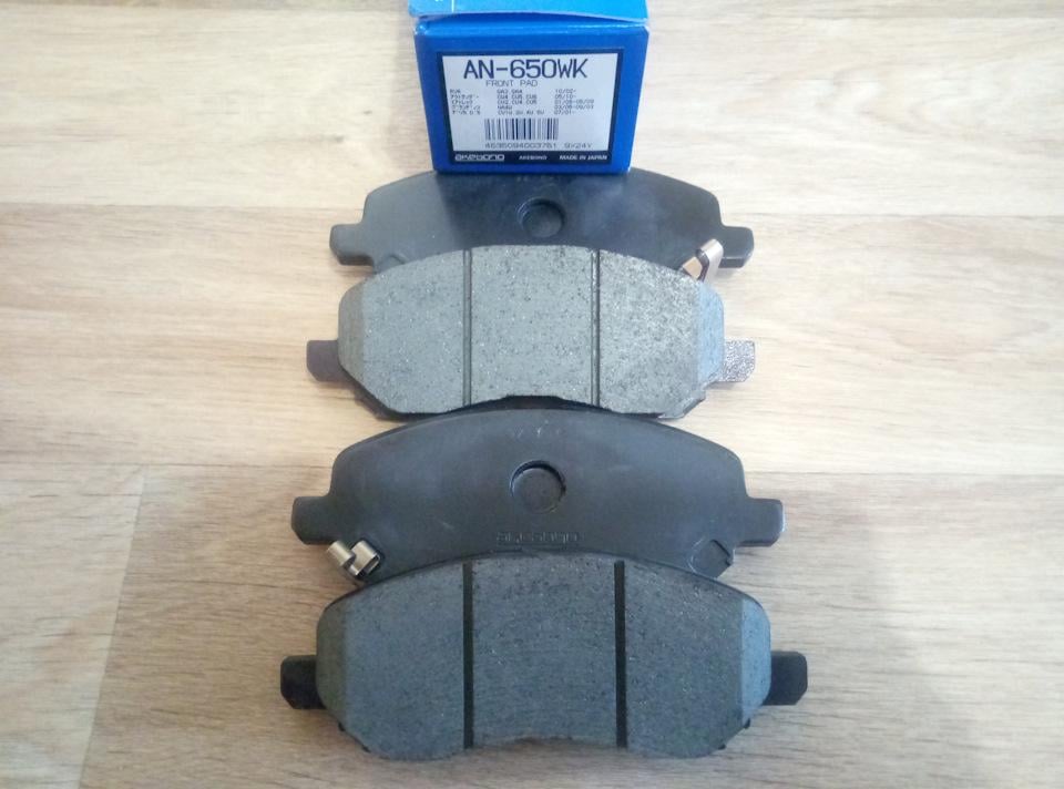 Гальмівні колодки AKEBONO AN650WK (28318255) - фото 5 Гальмівні колодки AKEBONO AN650WK (28318255) - фото 5