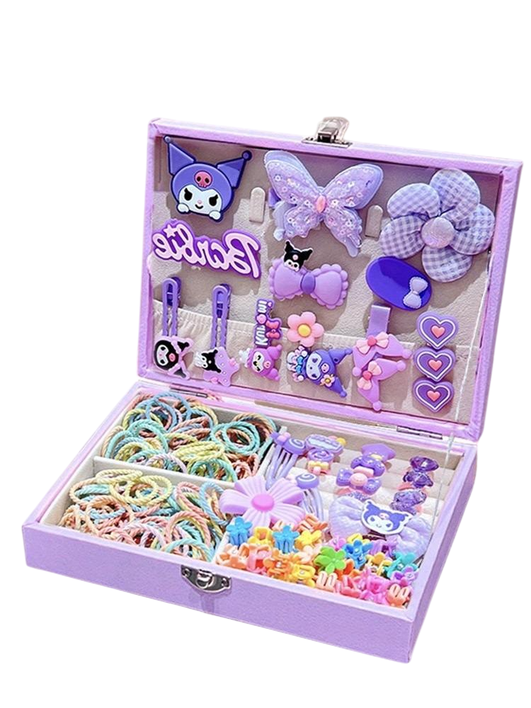 Набор шпилек и резинок Куроми детский (3117)