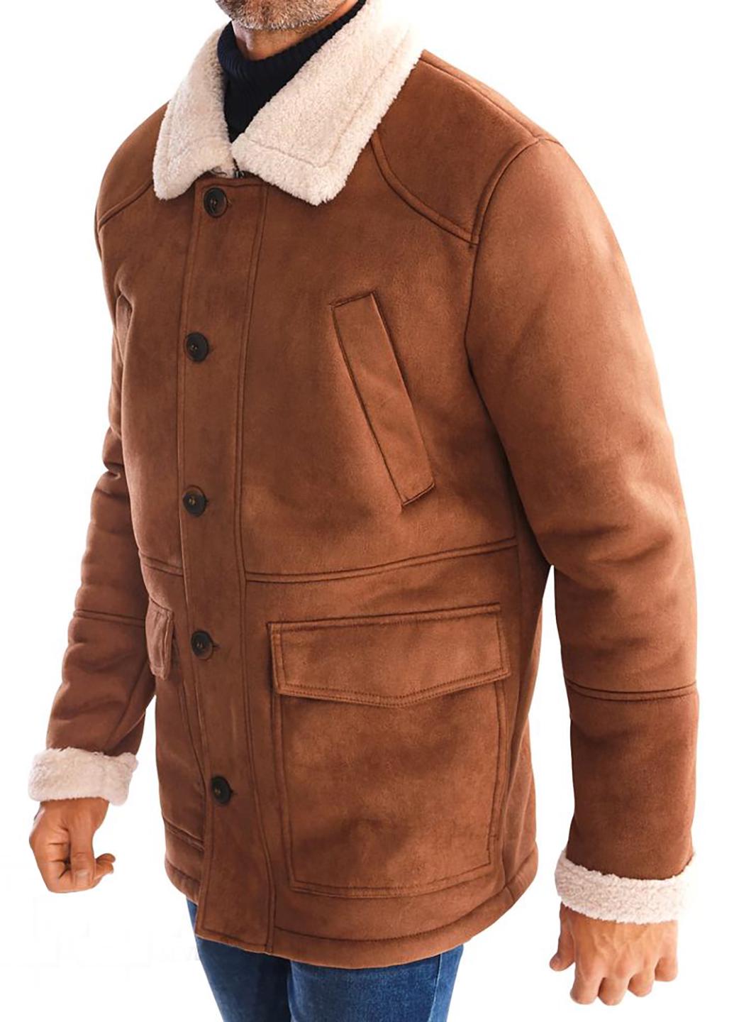 Дублянка C&A L Коричневий (2065р. 382b49) Дублянка C&A L Коричневий (2065р. 382b49)