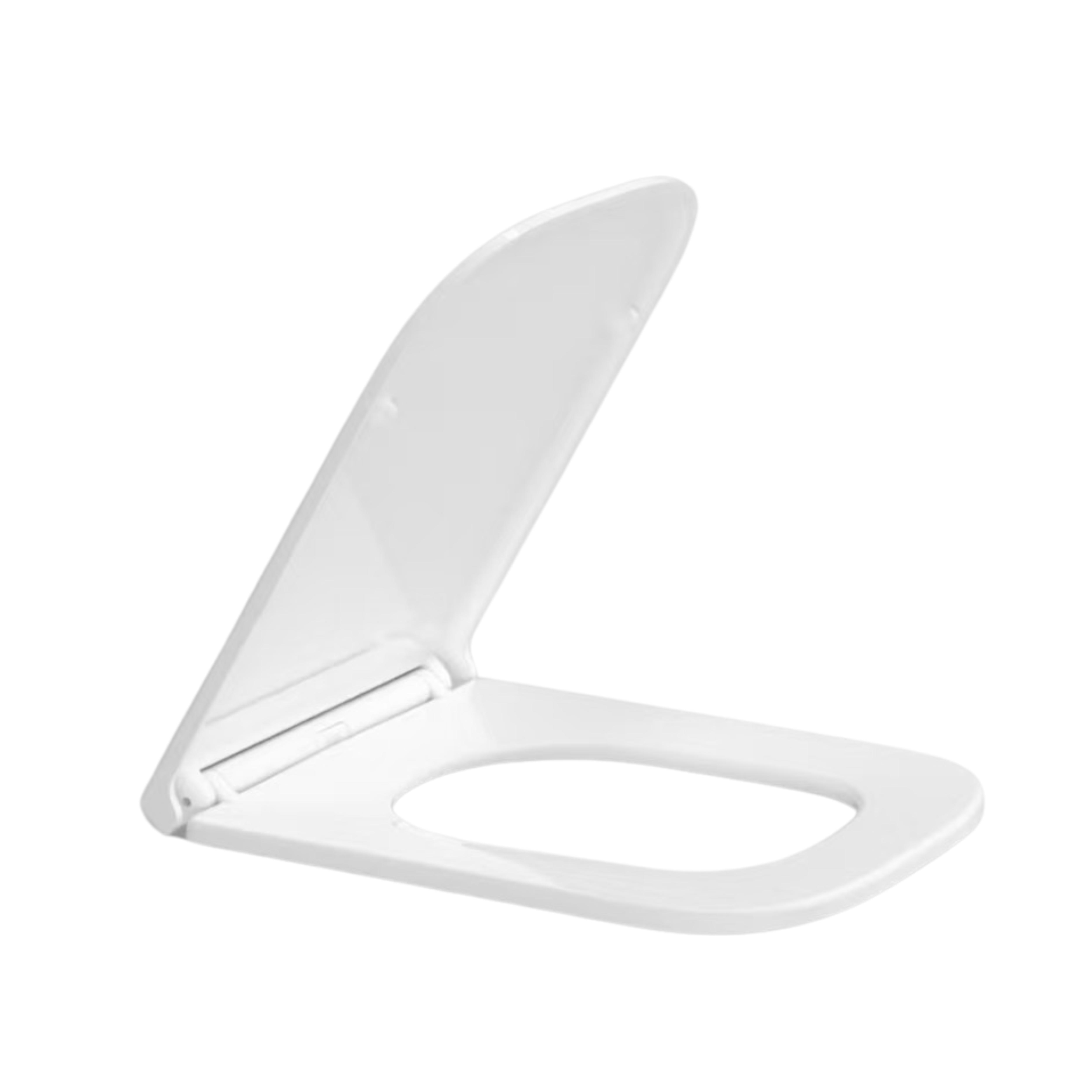 Сиденье для унитаза Qtap Gemini 490 Slim Duroplast/Quick Release с микролифтом 428x344x37,5 мм White (QTSC179W49385)