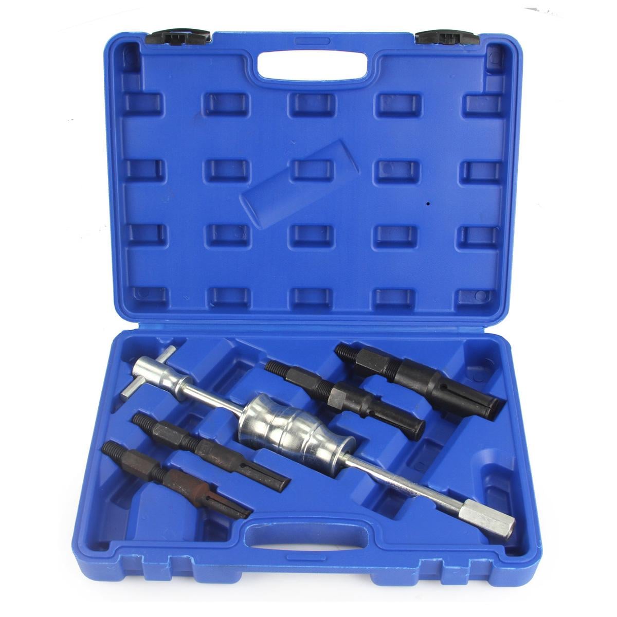 Комплект съемников подшипников Mar-Pol M80444 с чемоданом 10-32 мм 5 шт. Синий