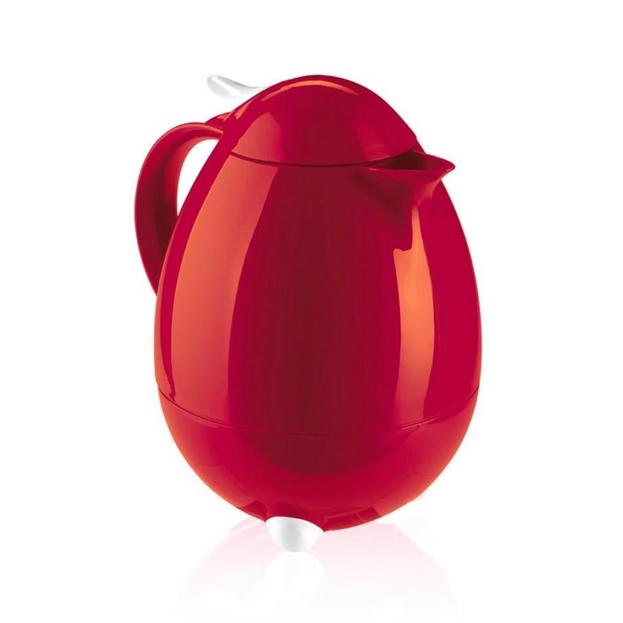 Термос-чайник Leifheit Columbus 1 л Темно-червоний (28336)