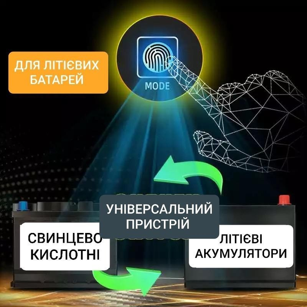 Автоматичний пусковий зарядний пристрій для автомобільного акумулятора пускозарядне Rablex RB 650 12V 6A/24V 3A 110W з індикацією заряду - фото 6 Автоматичний пусковий зарядний пристрій для автомобільного акумулятора пускозарядне Rablex RB 650 12V 6A/24V 3A 110W з індикацією заряду - фото 6