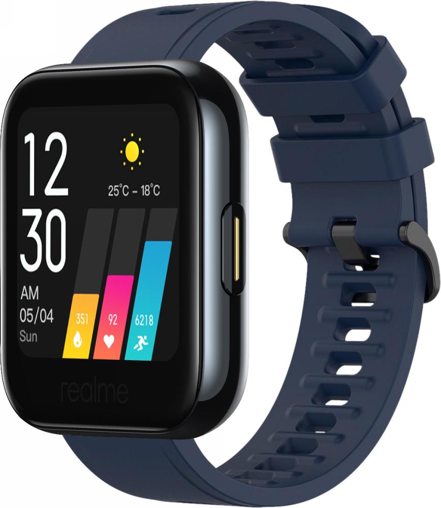 Ремешок Convex для Realme Watch Dark blue 20 мм (18474)