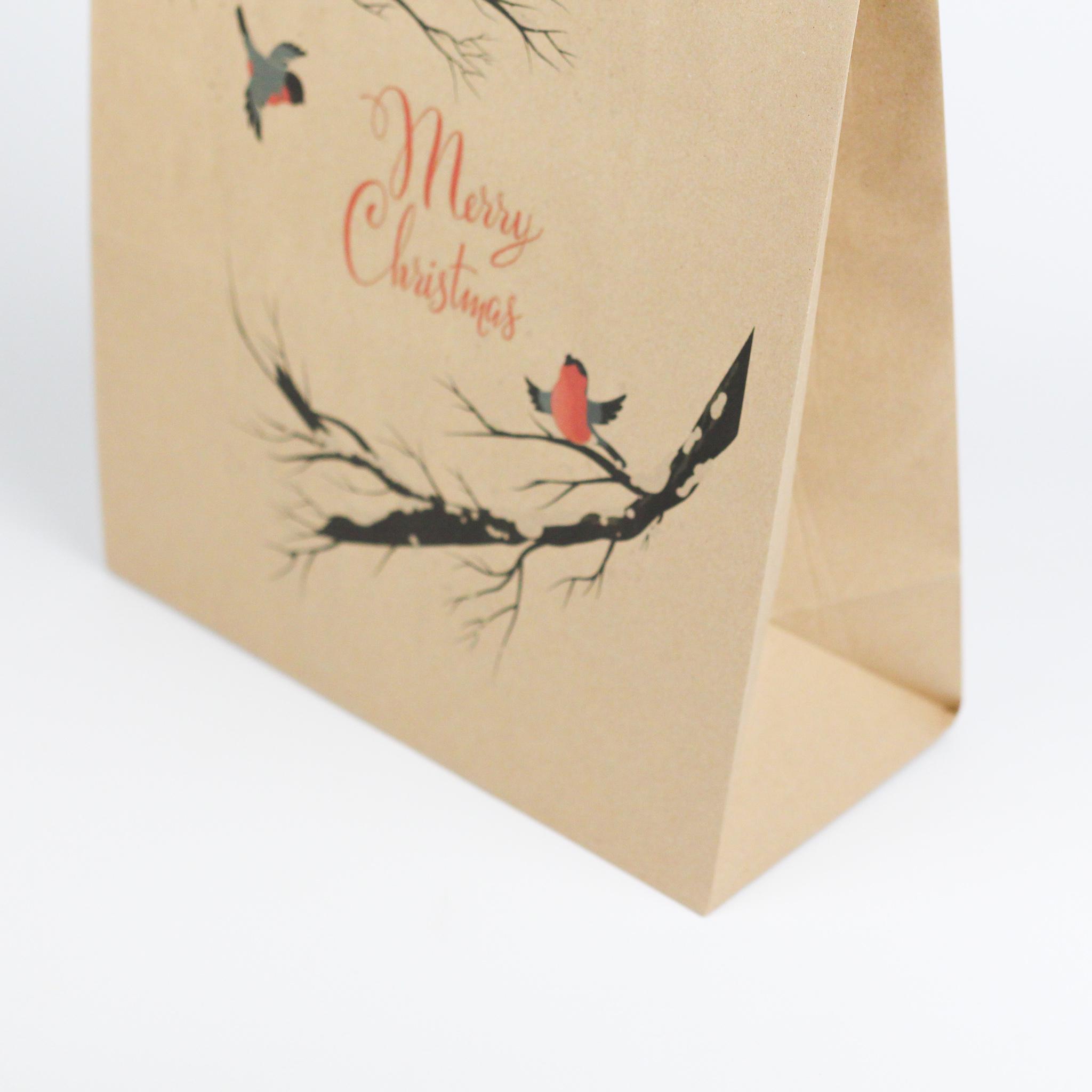 Подарочный пакет бумажный Merry Christmas 320х150х380 мм 10 шт. - фото 2 Подарочный пакет бумажный Merry Christmas 320х150х380 мм 10 шт. - фото 2