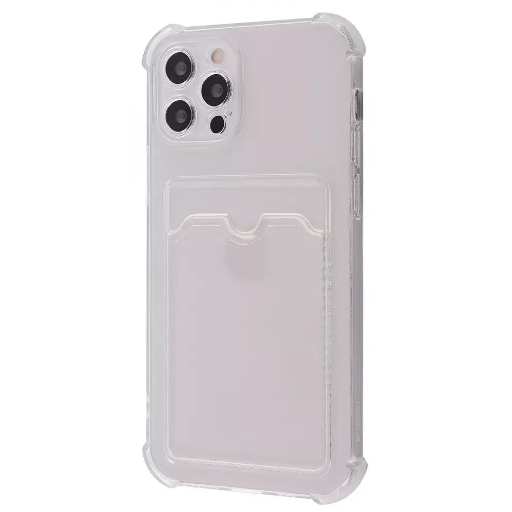 Чехол-накладка WAVE Pocket Case for iPhone 12 Pro Clear
