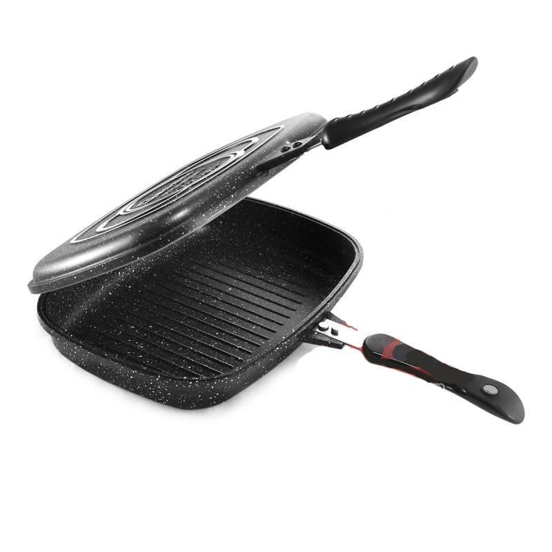 Сковорода-гриль подвійна Unique UN-5182 32 см (1257)