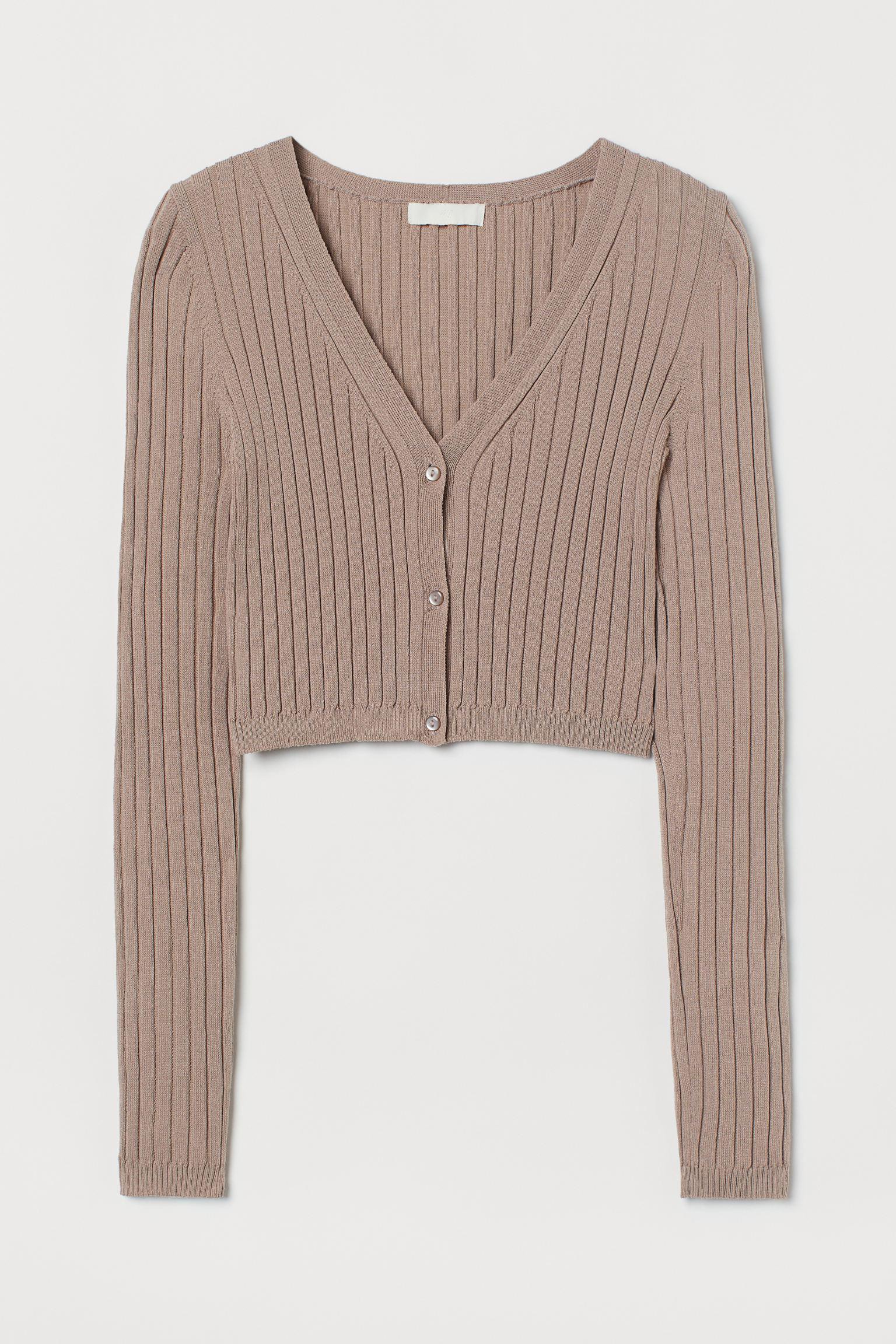 Кардиган H&M M Кавовий (S2008988251)