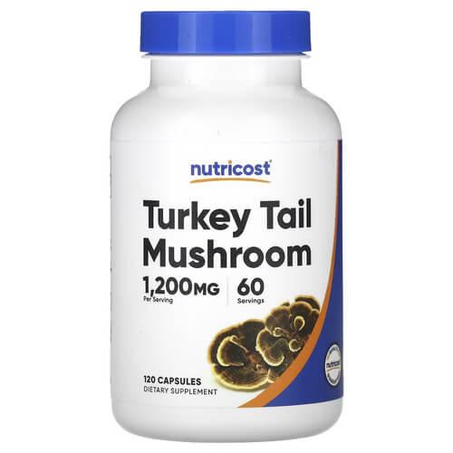 Комплекс грибов Nutricost Turkey Tail Mushroom 120 Capsules (NCS-67342)